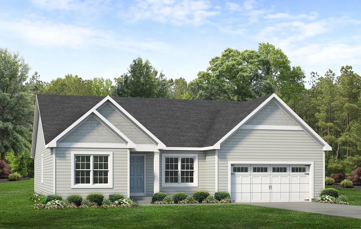 Jefferson floor plan elevation by McKelvey Homes