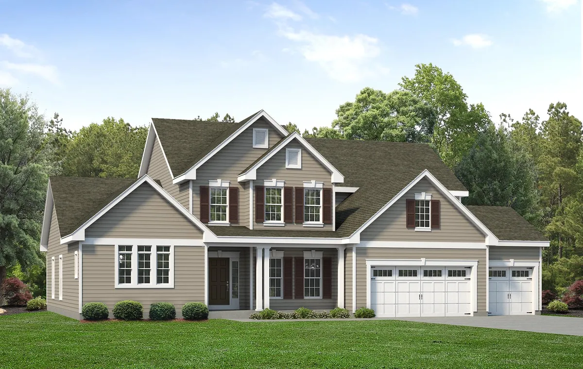 Turnberry floor plan elevation by McKelvey Homes
