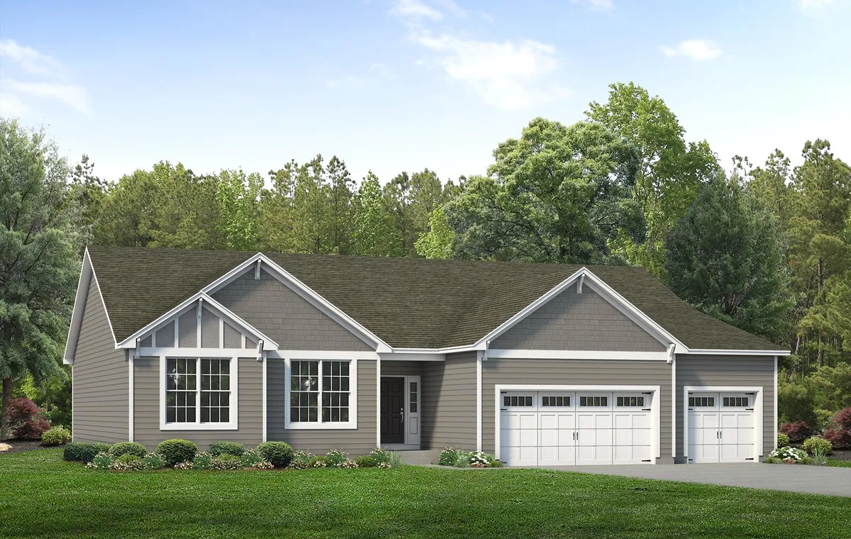 Tuscany III floor plan elevation by McKelvey Homes