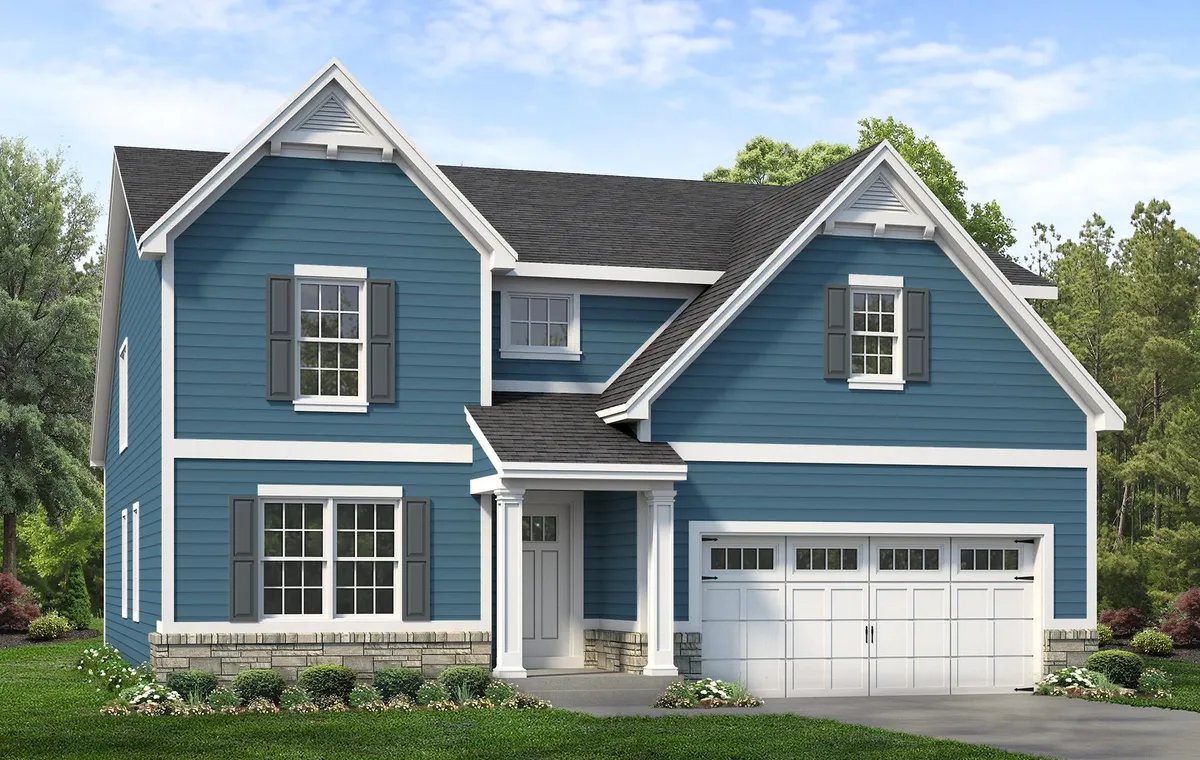 Washington floor plan elevation by McKelvey Homes